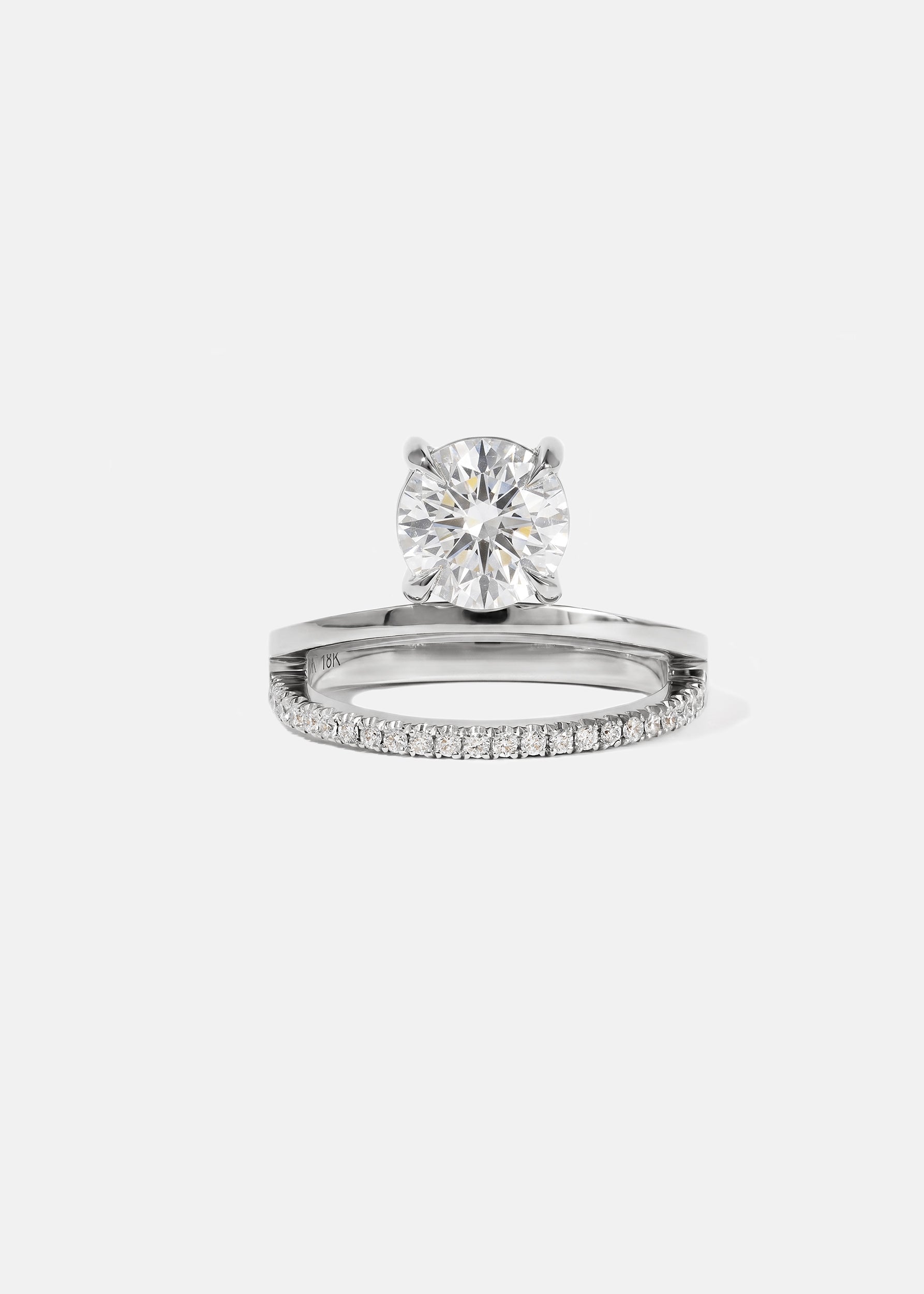 Diamond Sunset Pavé Ring