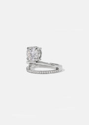 Diamond Sunset Pavé Ring