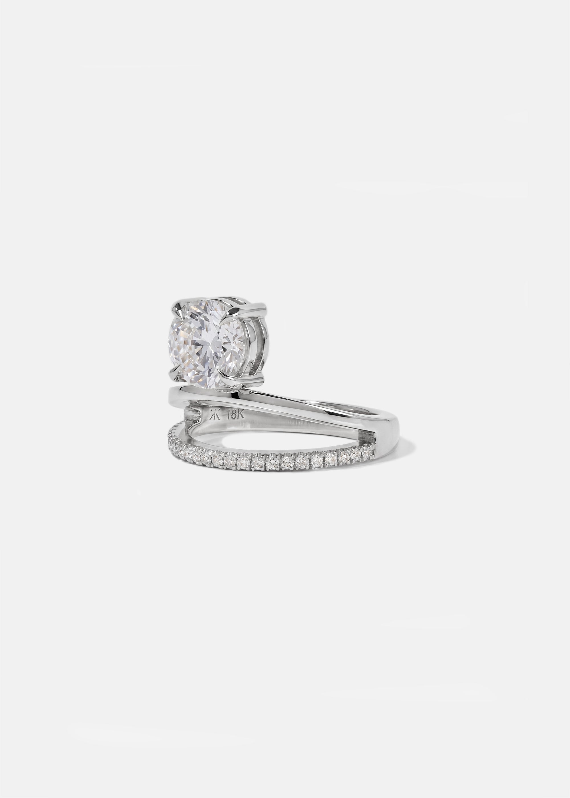 Diamond Sunset Pavé Ring