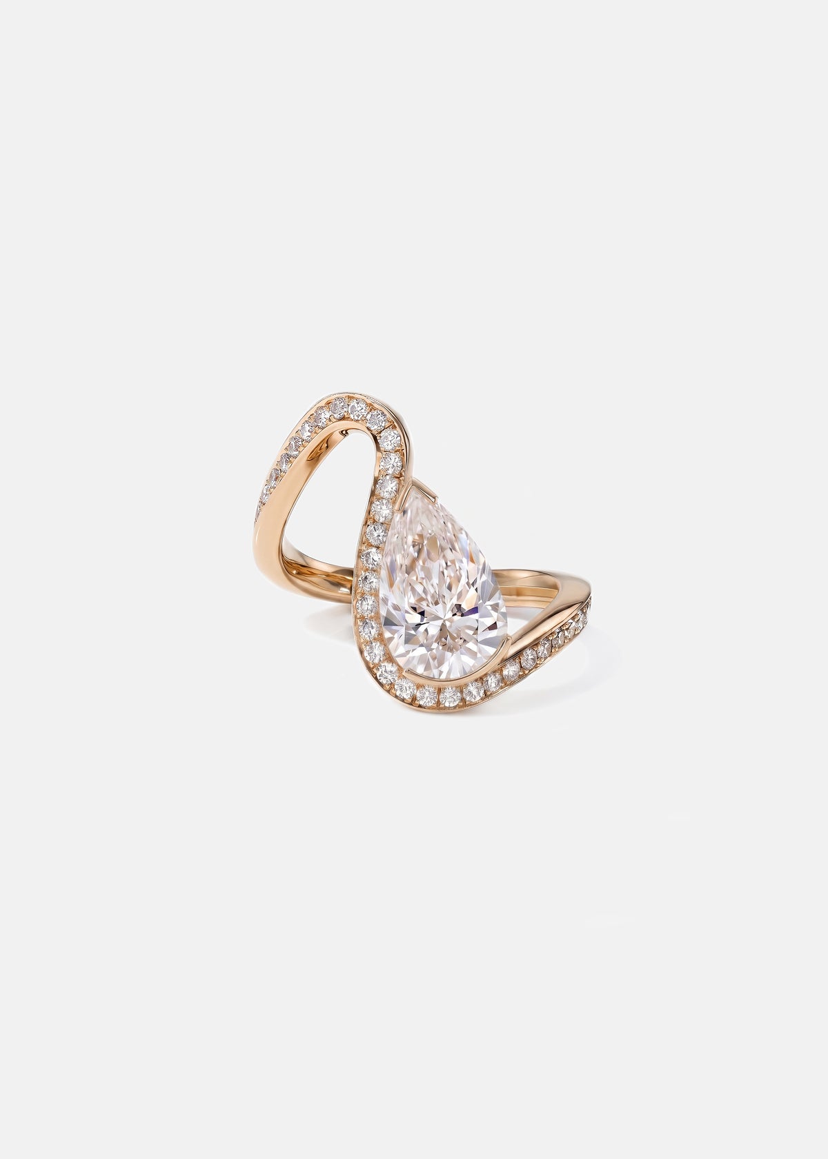 Diamond Trace Pavé Ring