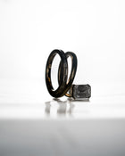 Emerald Double Flare Ring