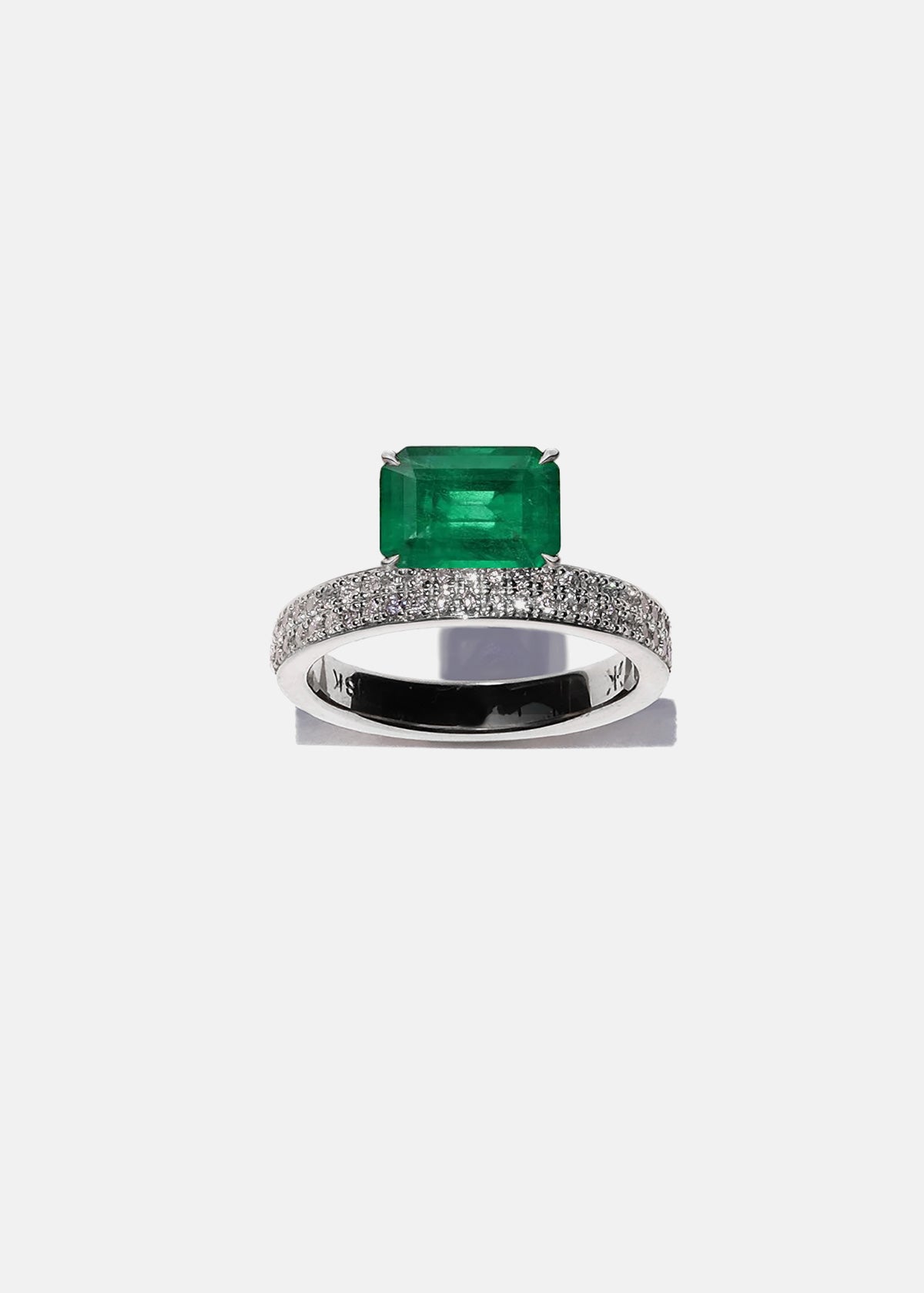 Muzo Emerald Peak Ring