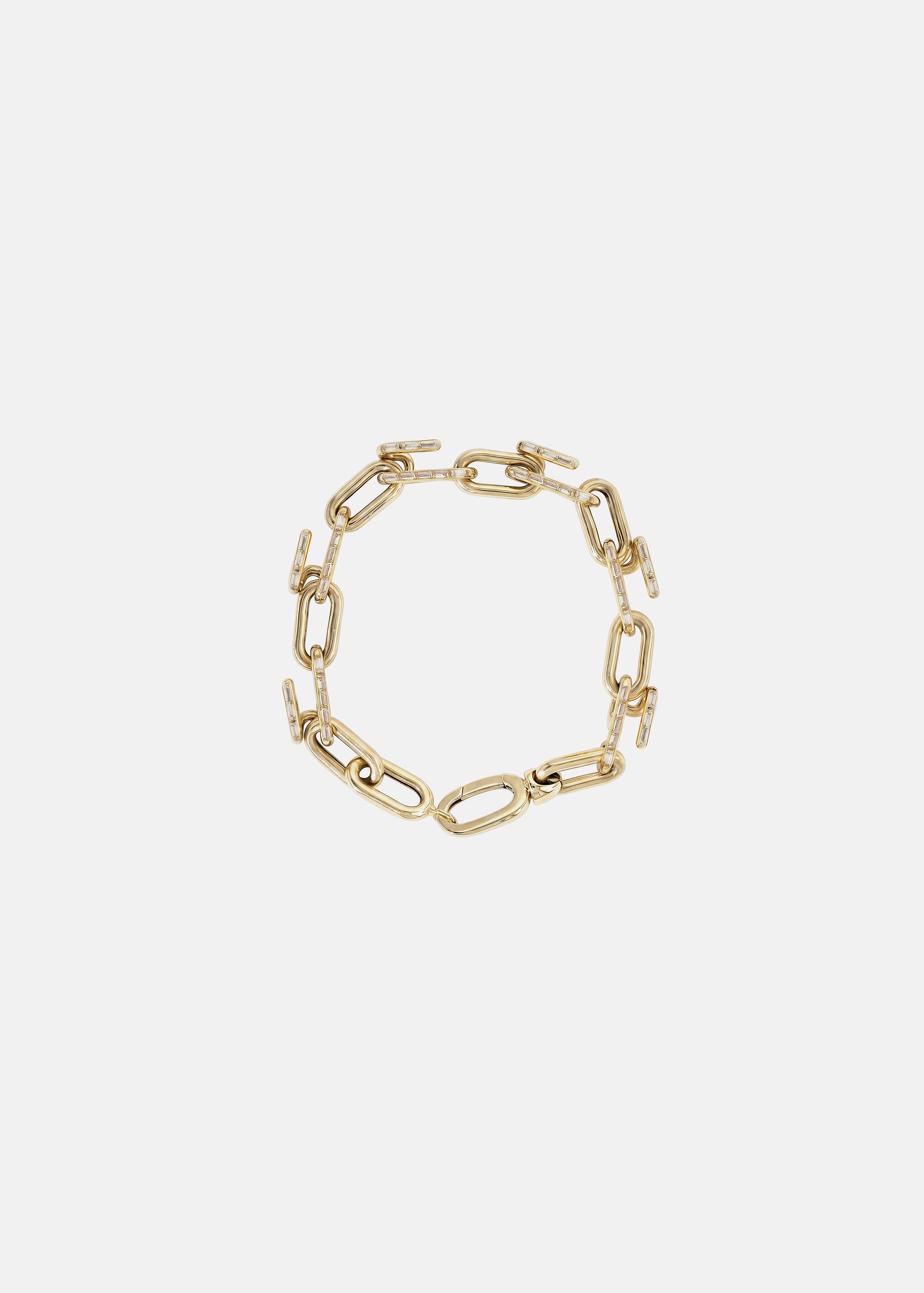 Mono Chain Bracelet - Baguette