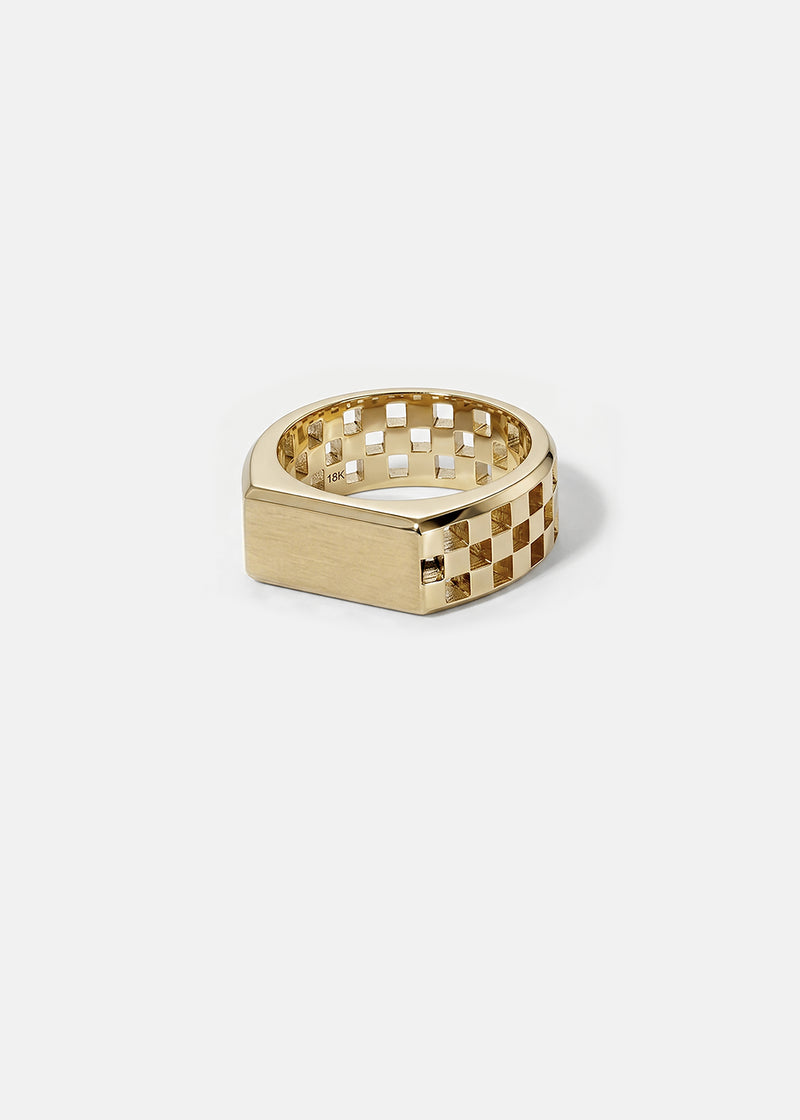 Grande Tour Top Anerise Signet Ring
