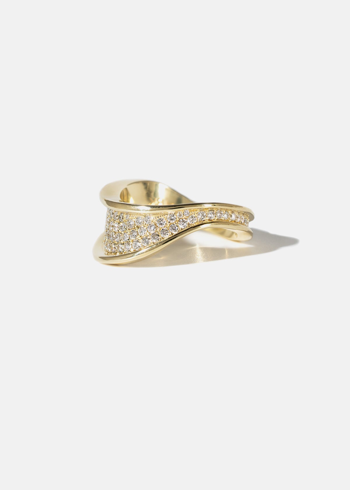 Grande Trace Pavé Ring