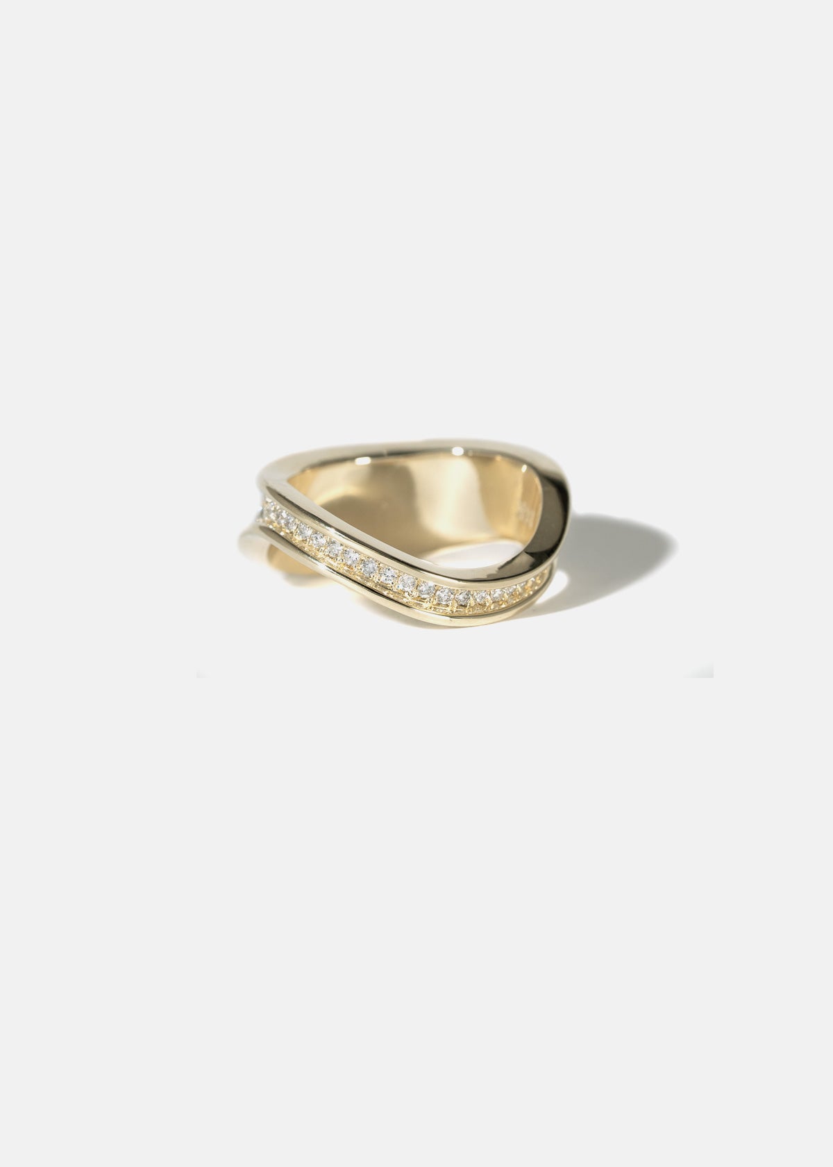 Grande Trace Pavé Ring
