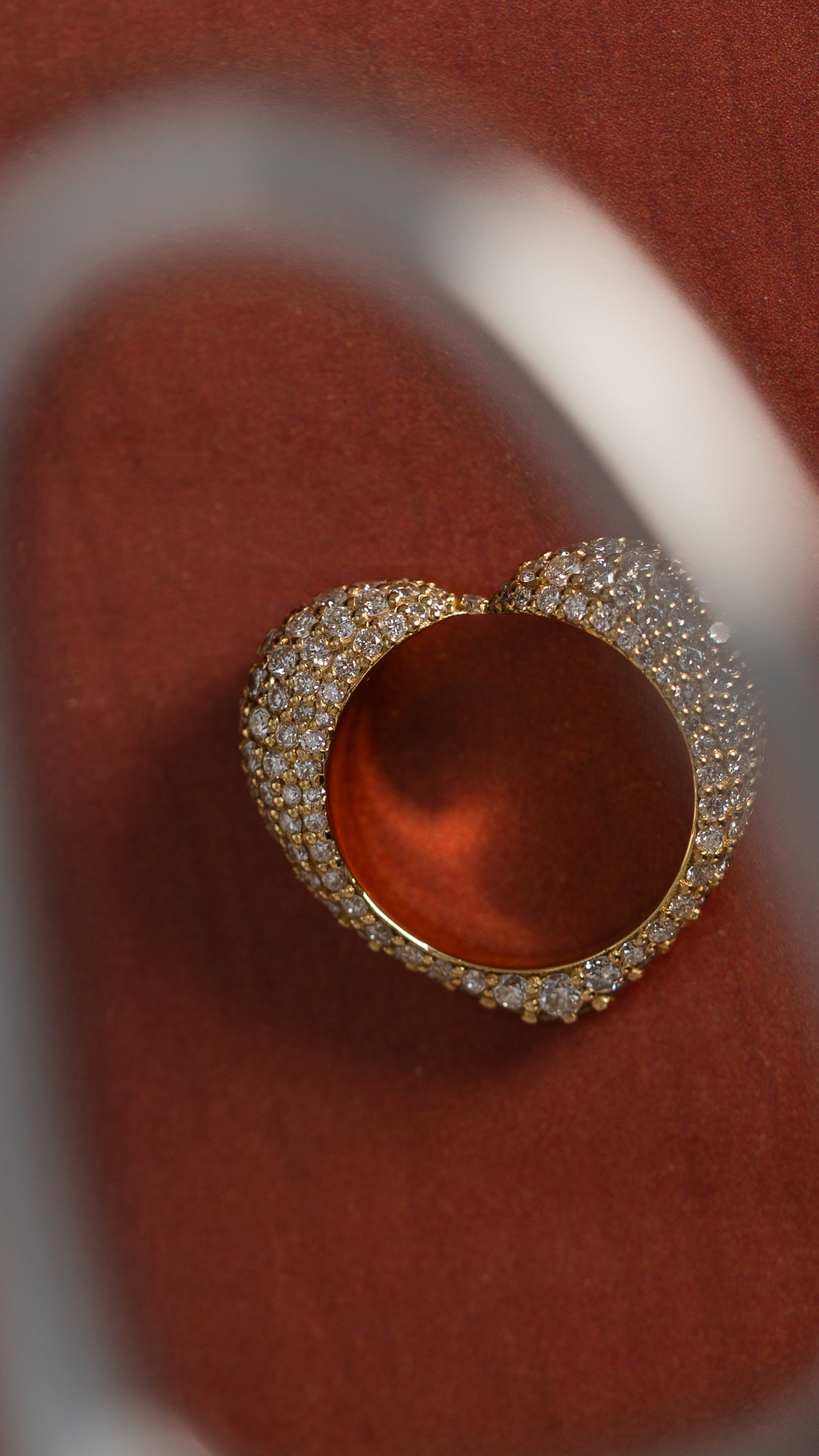 Éternal Cloud Pavé Ring