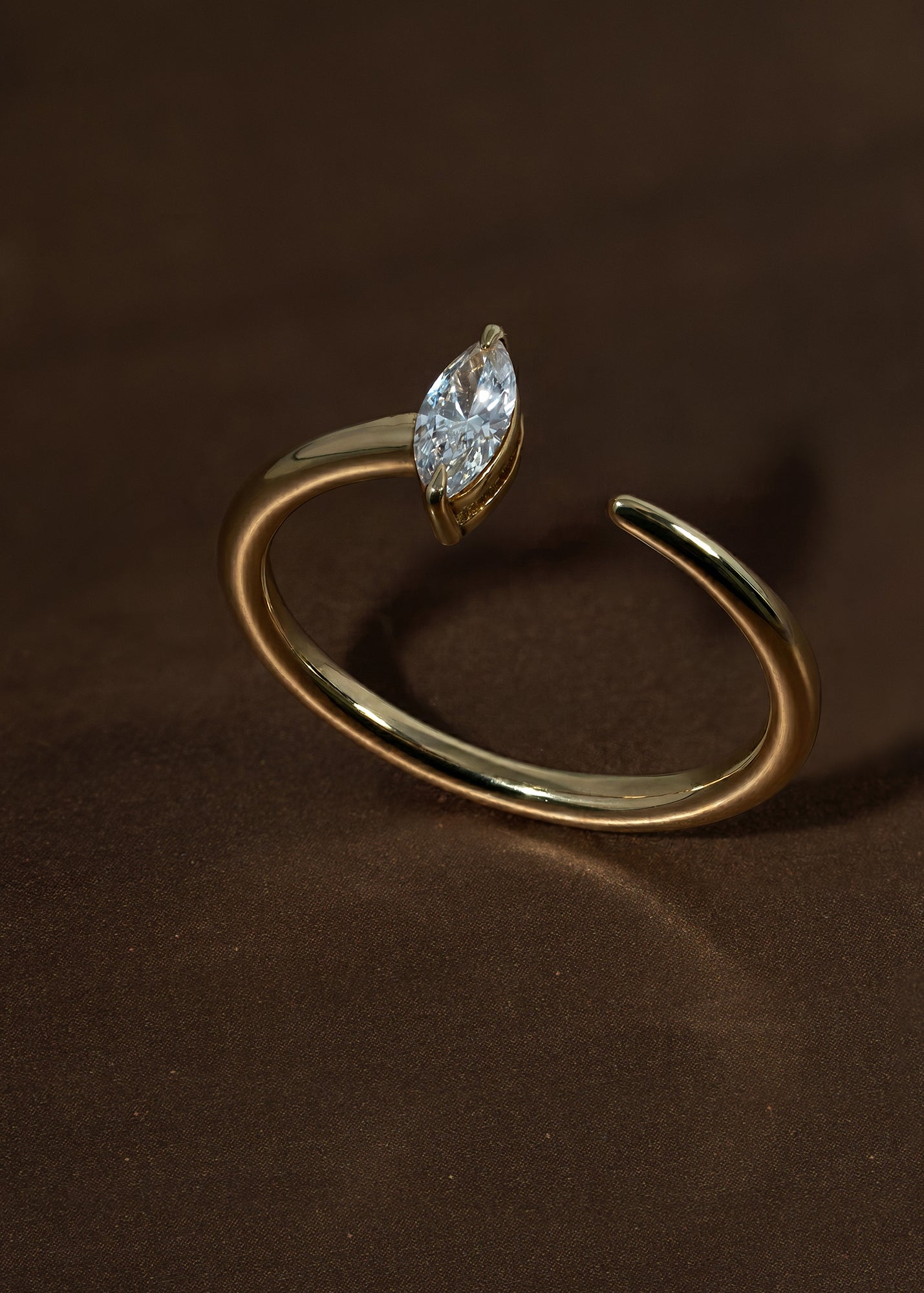 Marquise Crescendo Ring