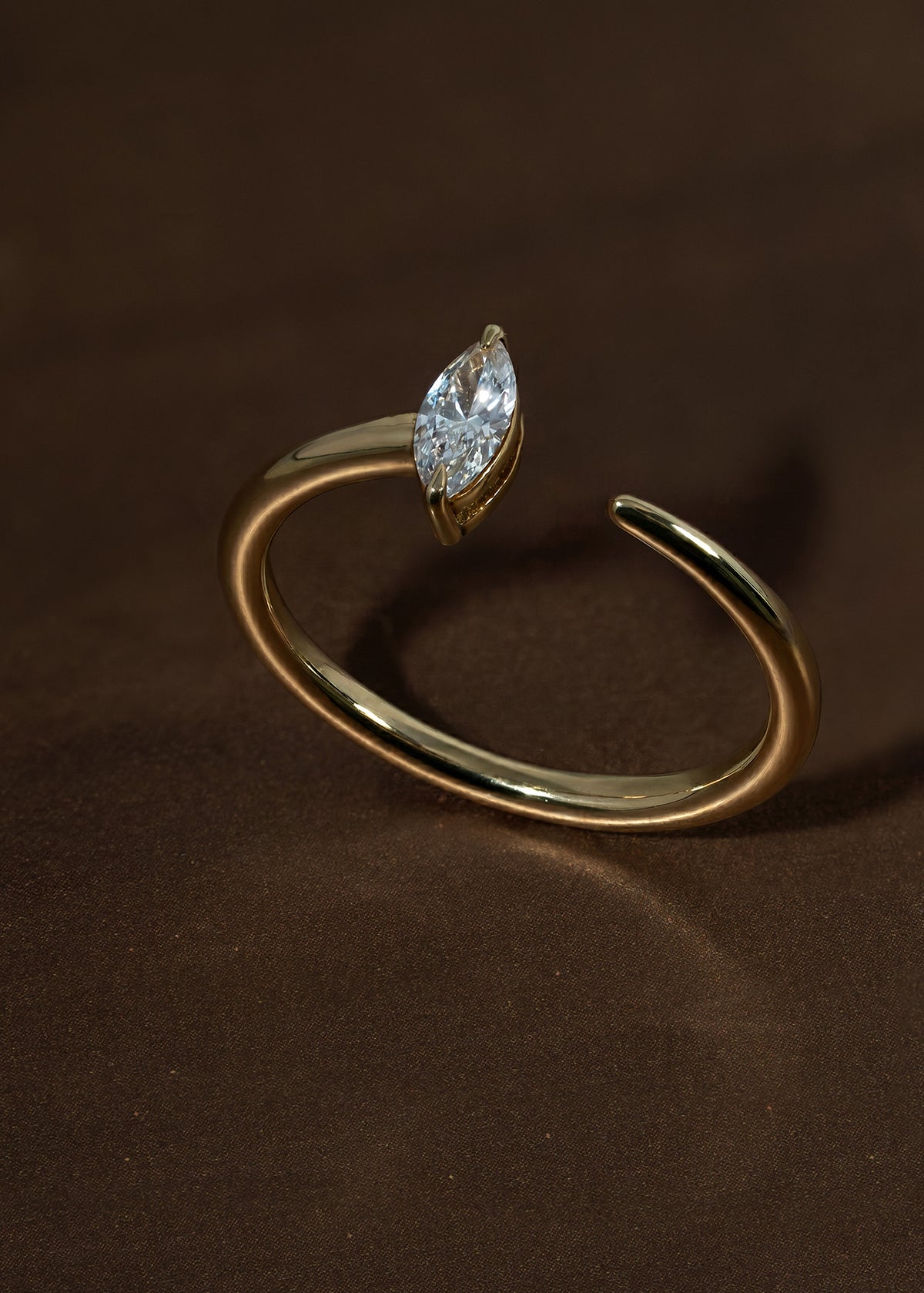 Marquise Crescendo Ring