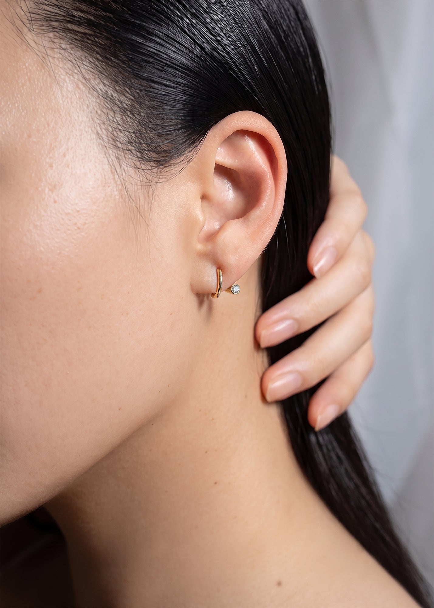 Mini Crescendo Earring