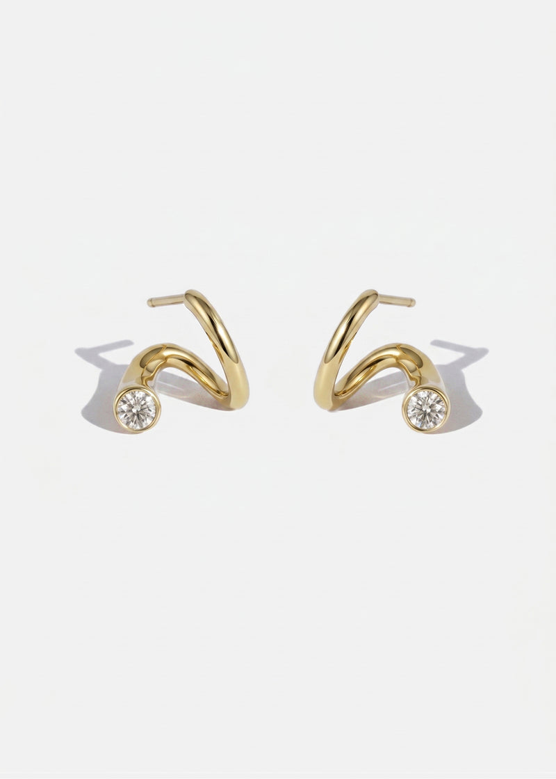 Mini Crescendo Earring