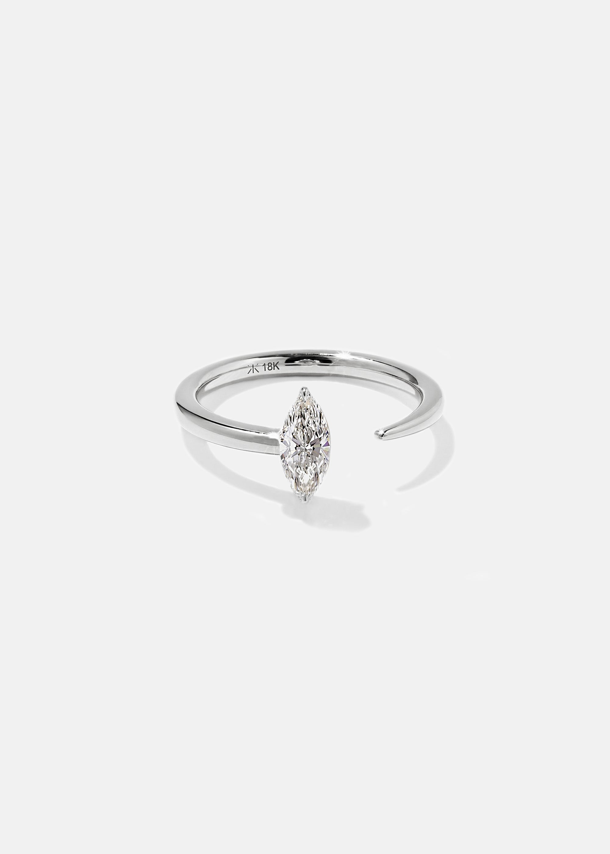 Marquise Crescendo Ring