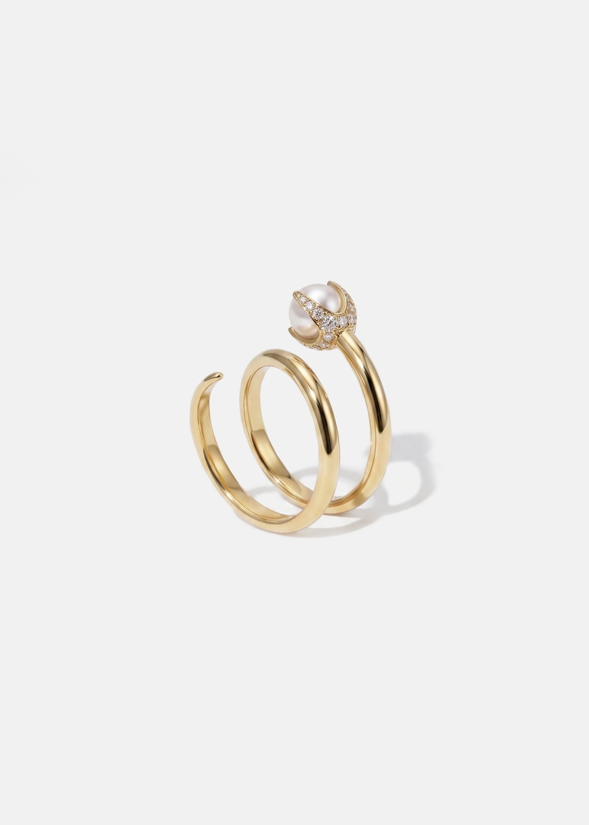 Pearl Crescendo Ring