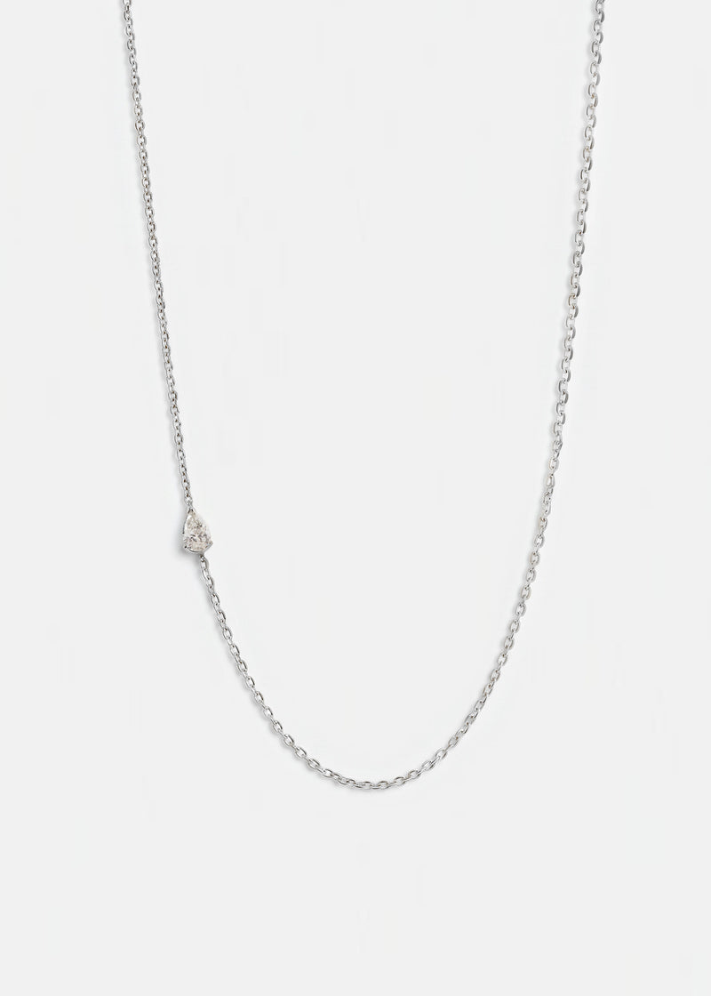 Petite Pear Crescendo Necklace