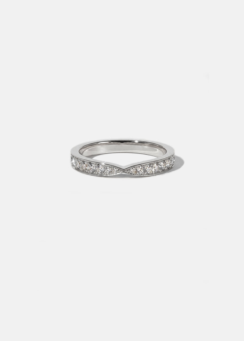 Ribbon Pavé Band