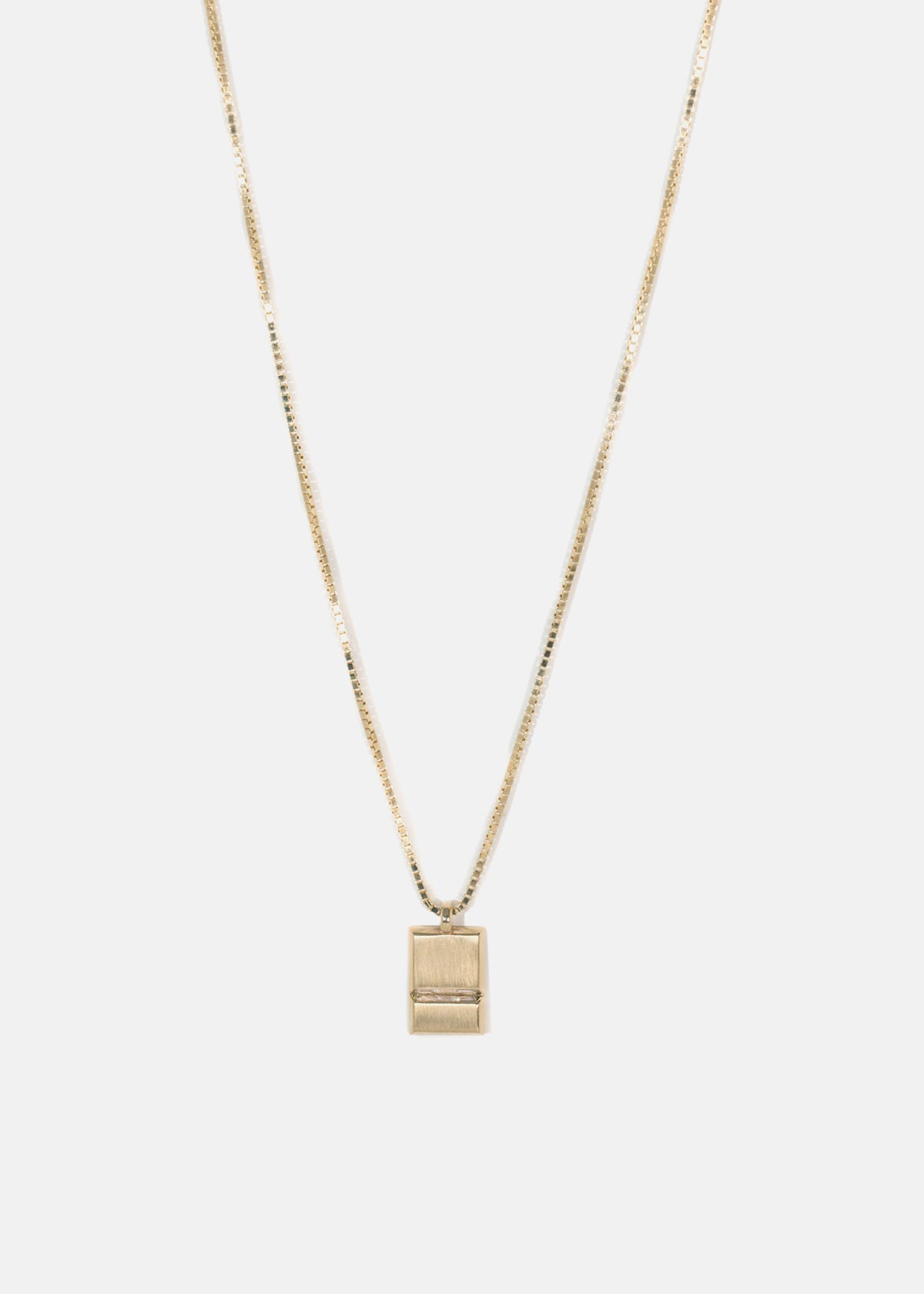 Shadow Pendant Necklace