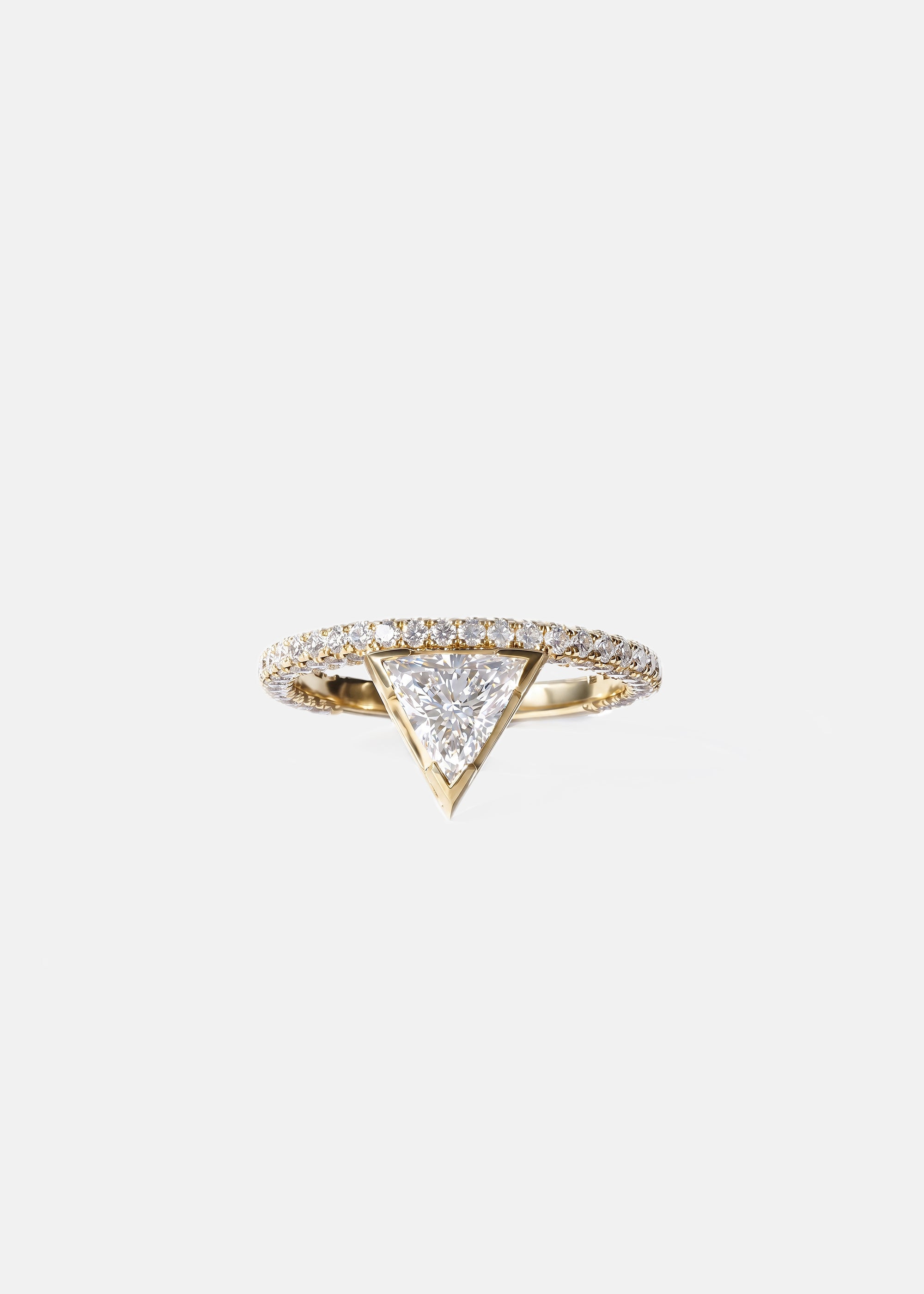 Trillion Diamond Peak Ring