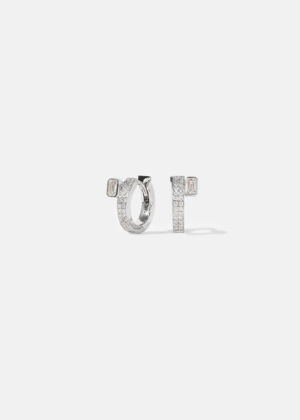Emerald Peak Pavé Hoops