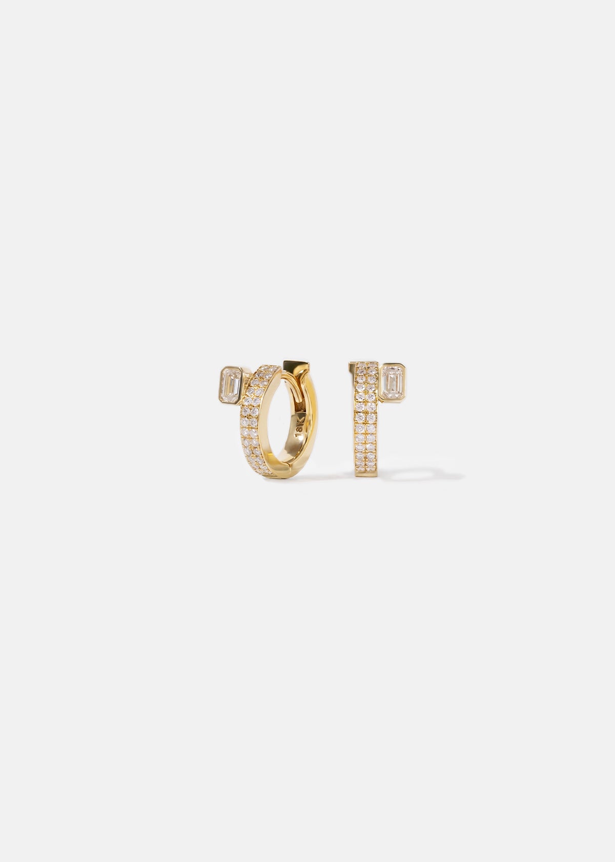 Emerald Peak Pavé Hoops