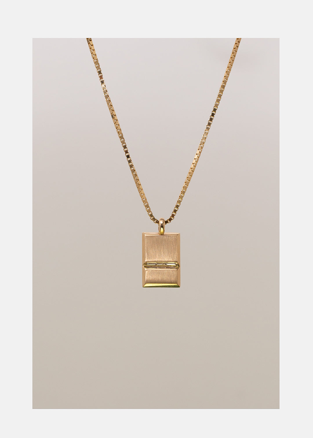 Shadow Pendant Necklace