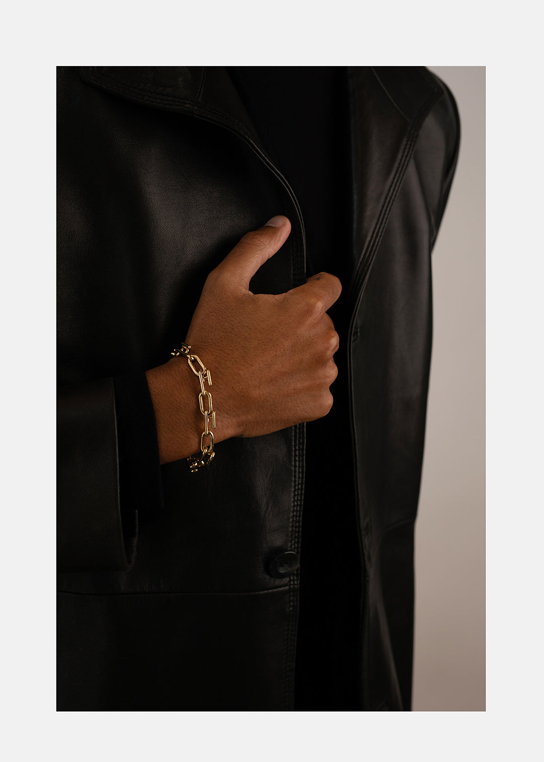 Grande Mono Chain Bracelet