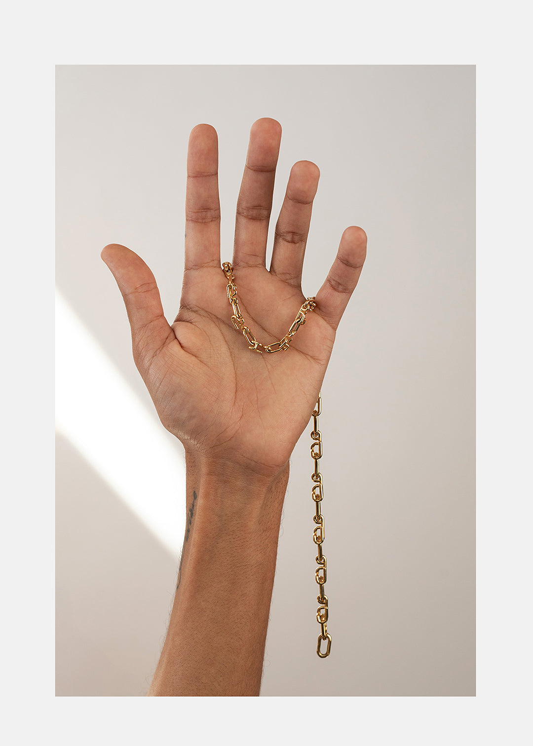 Mono Chain Bracelet - Half Baguette