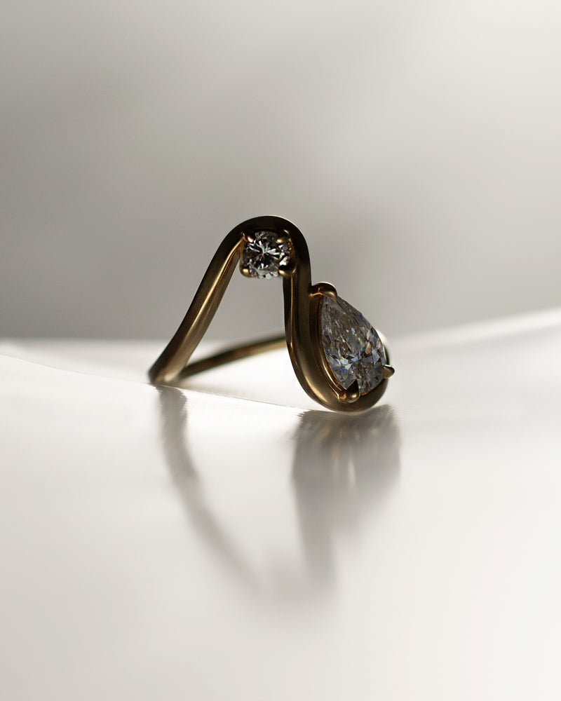 Toi et Moi Diamond Trace Ring