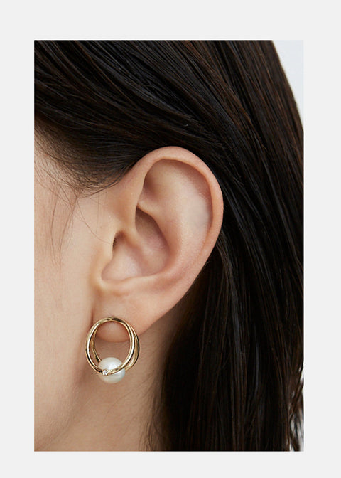Pearl Oasis Earring