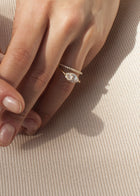 Marquise Sunset Pavé Ring