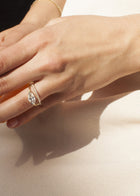 Marquise Sunset Pavé Ring