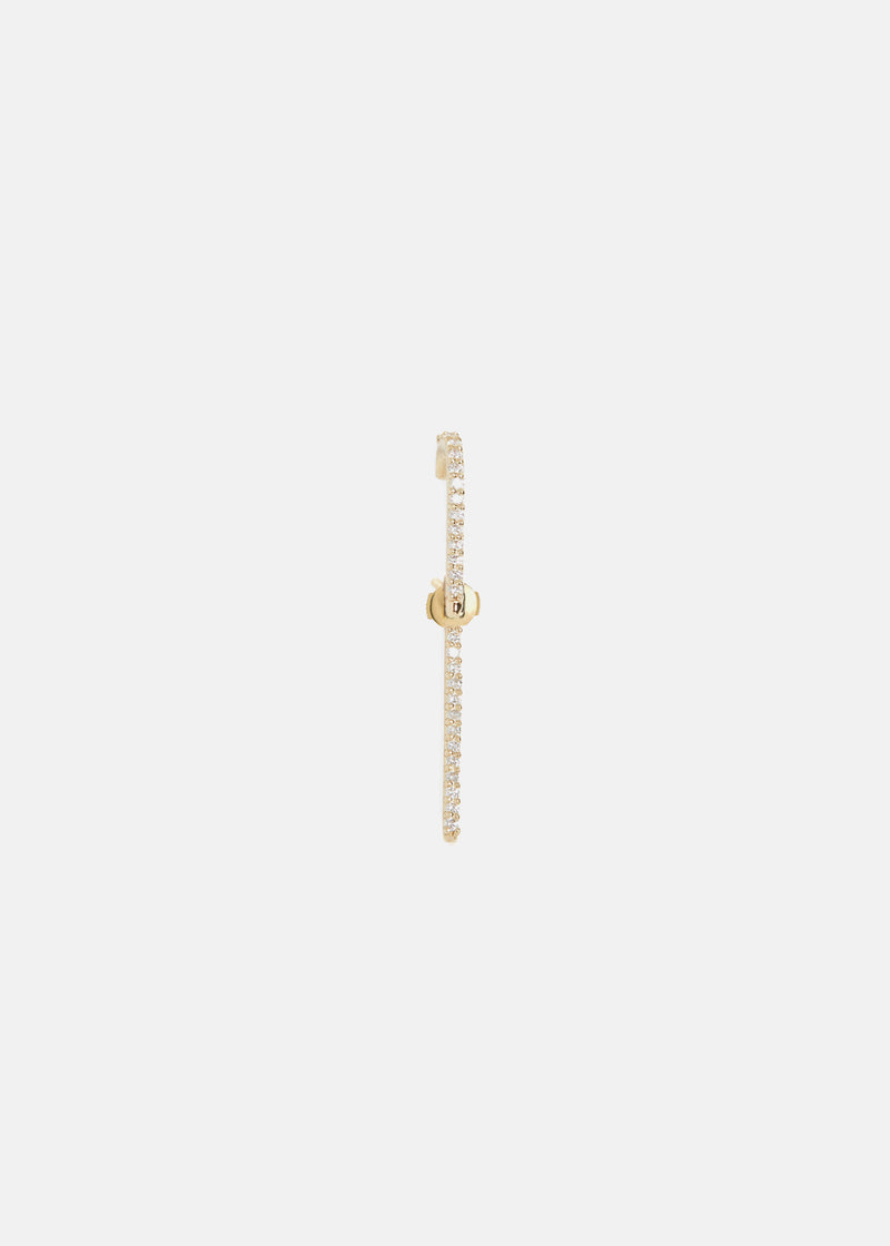 Petite Diamond Thread Ear Pin