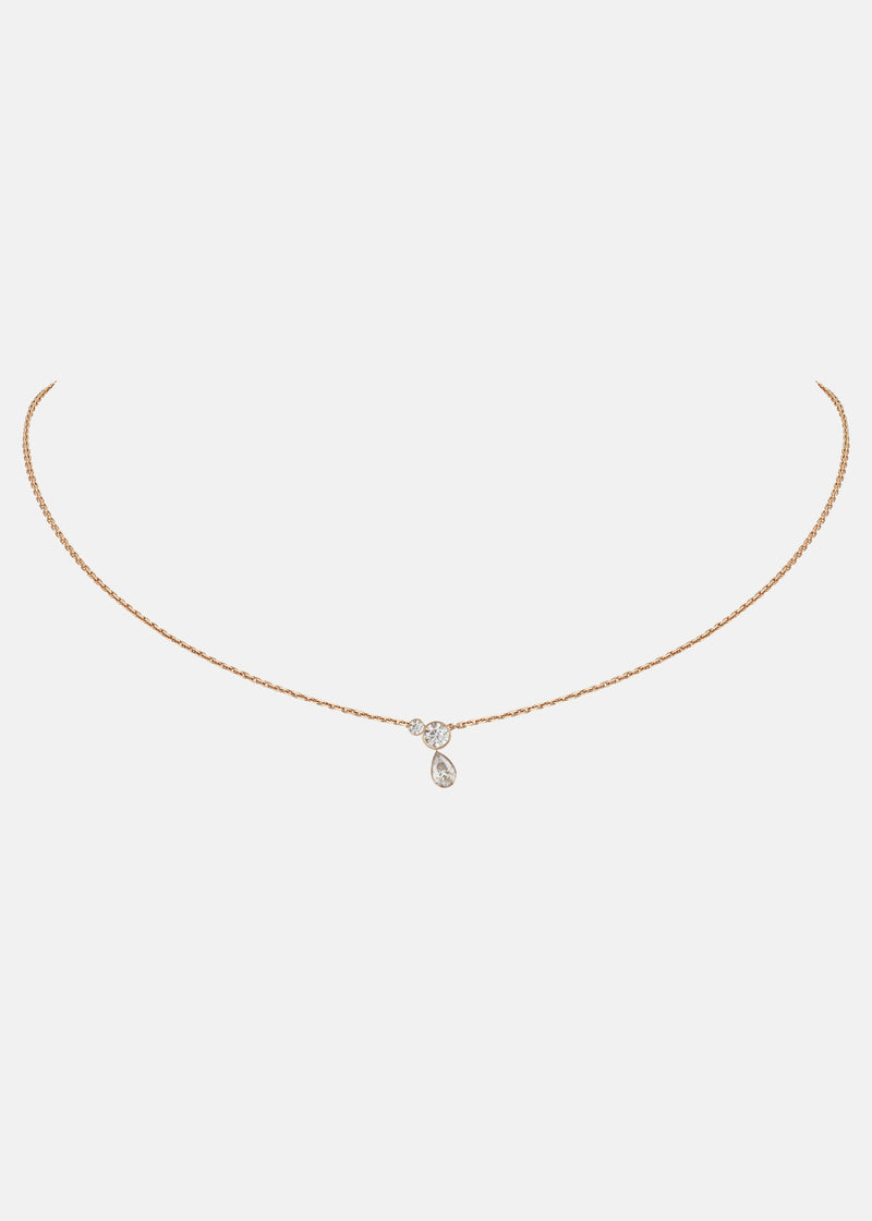 Pear Serif Necklace