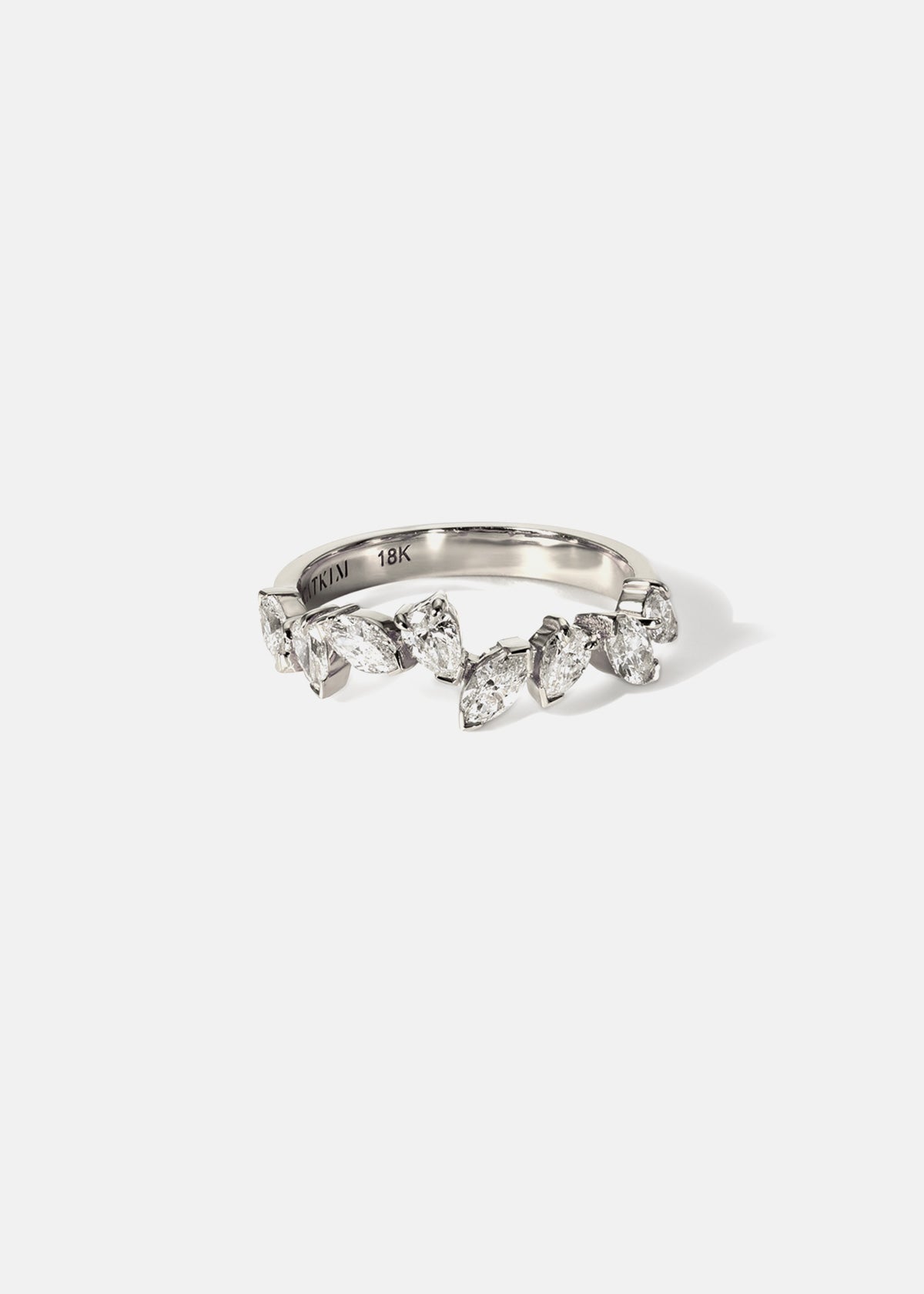 Pear & Marquise Cove Ring