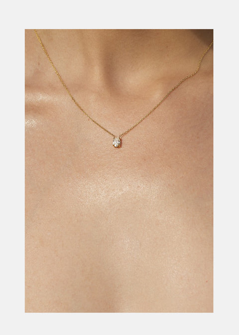 Cerré Oval Diamond Necklace