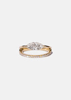 Marquise Sunset Pavé Ring