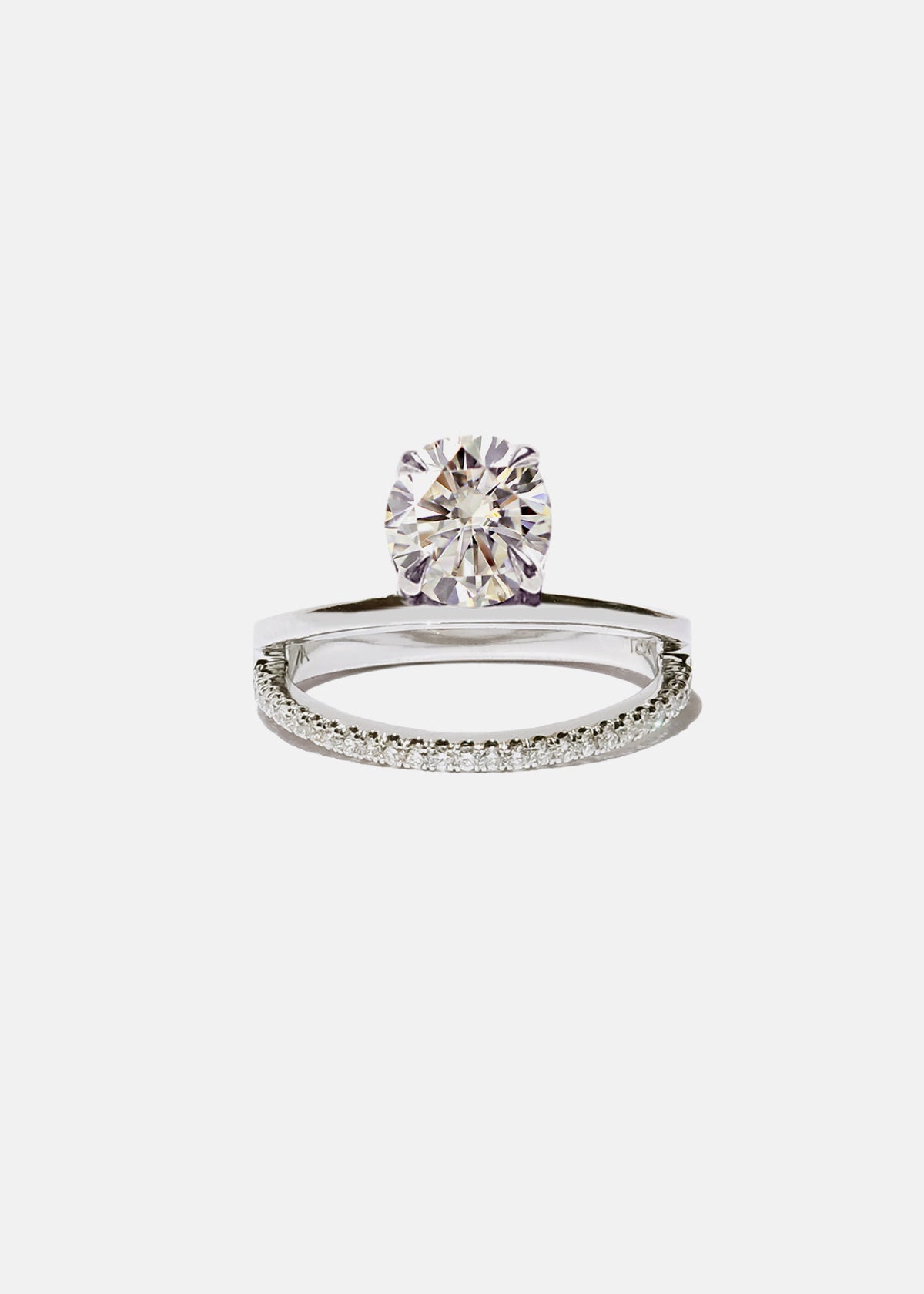 Diamond Sunset Pavé Ring