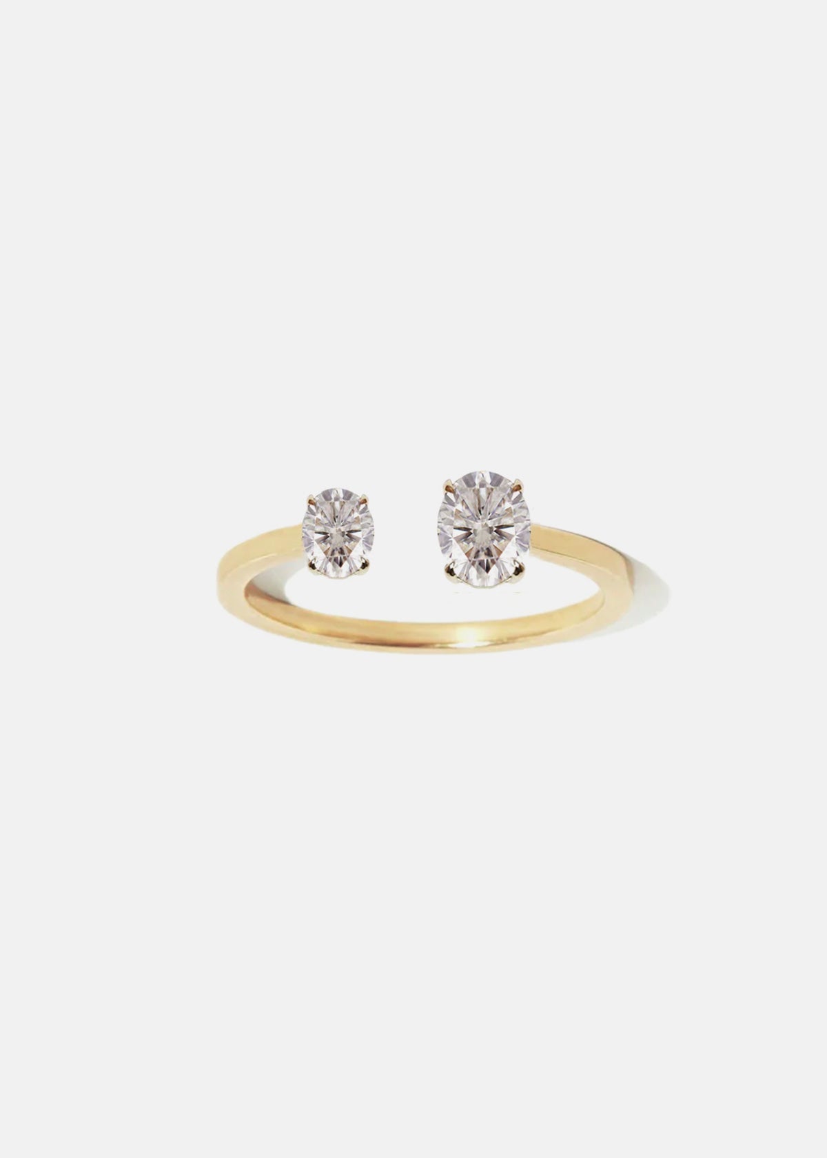 Mommy+Me Oval Diamond Ring