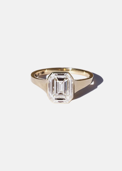 Emerald Diamond Cosma Ring