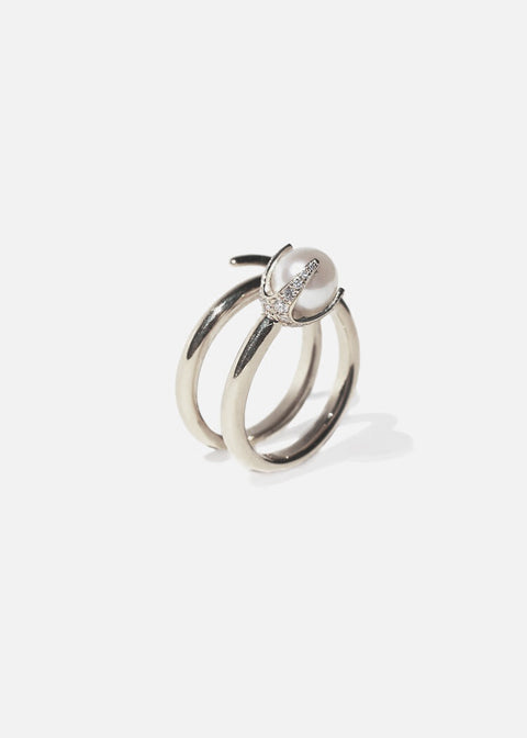 Pearl Crescendo Ring