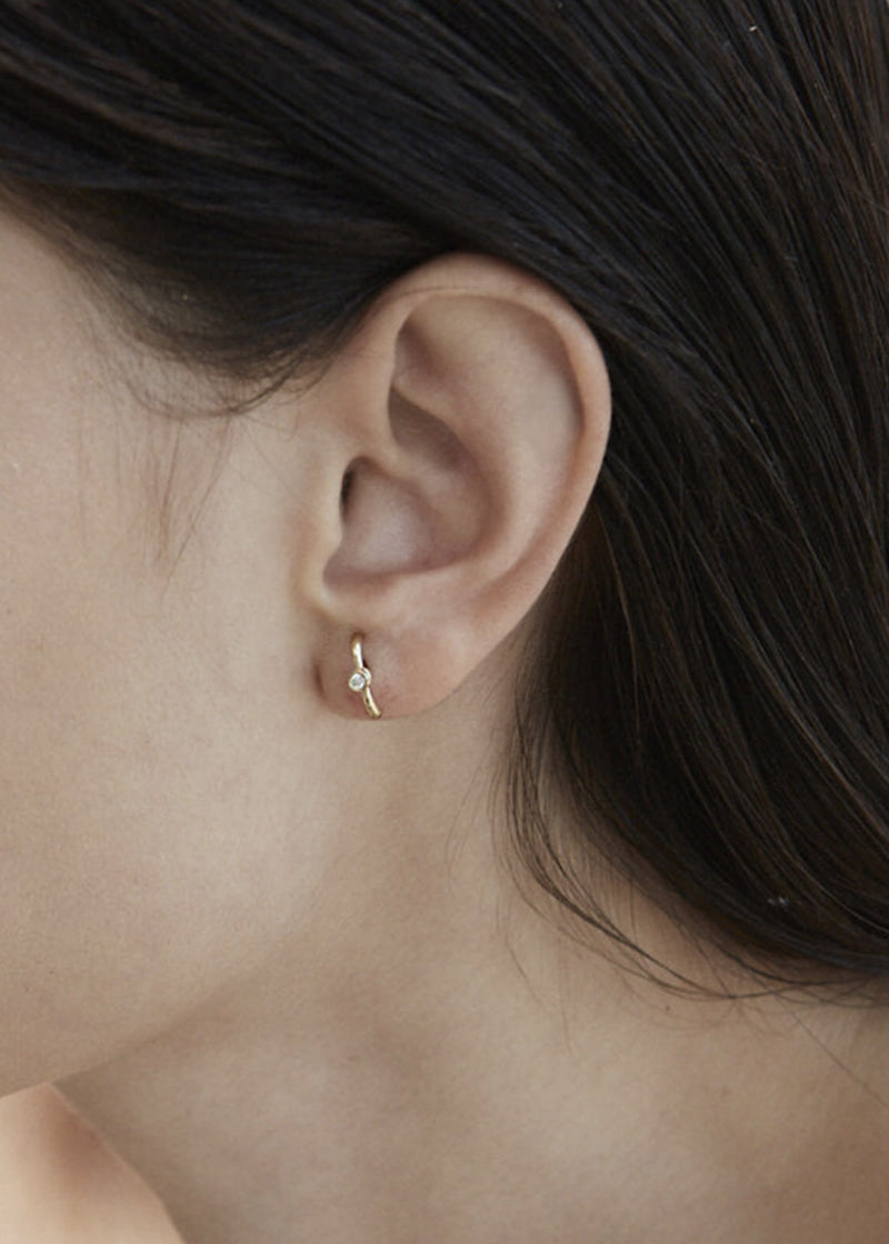 Mini Éternal Diamond Earrings