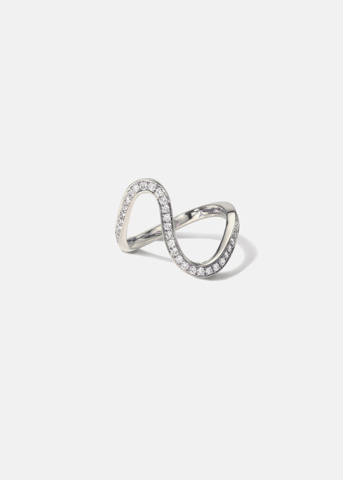 Trace Pavé Ring