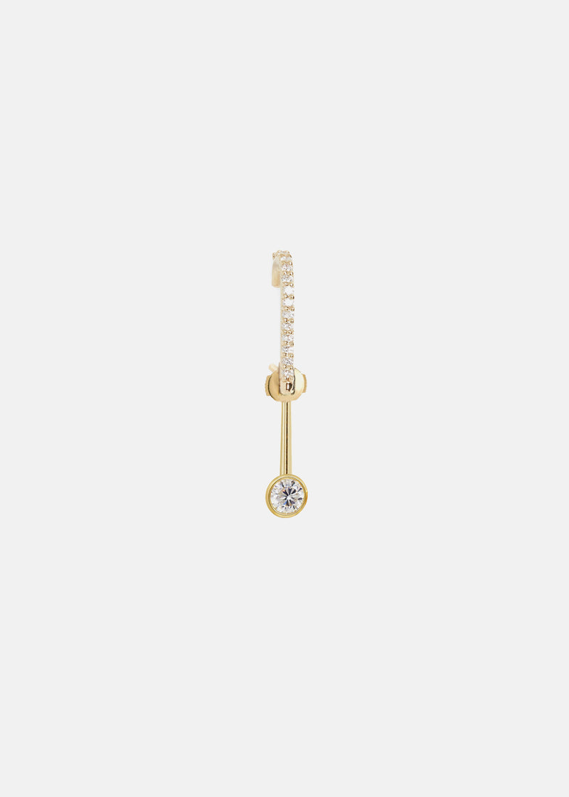 Diamond Oasis Petite Pavé Earring