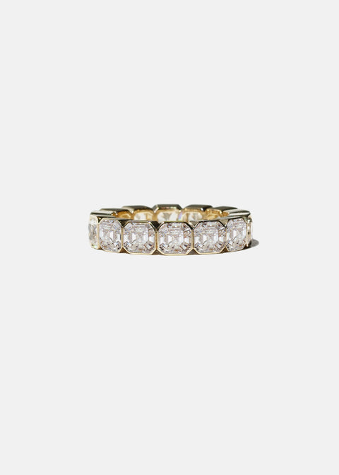 Asscher Cosma Eternity Band