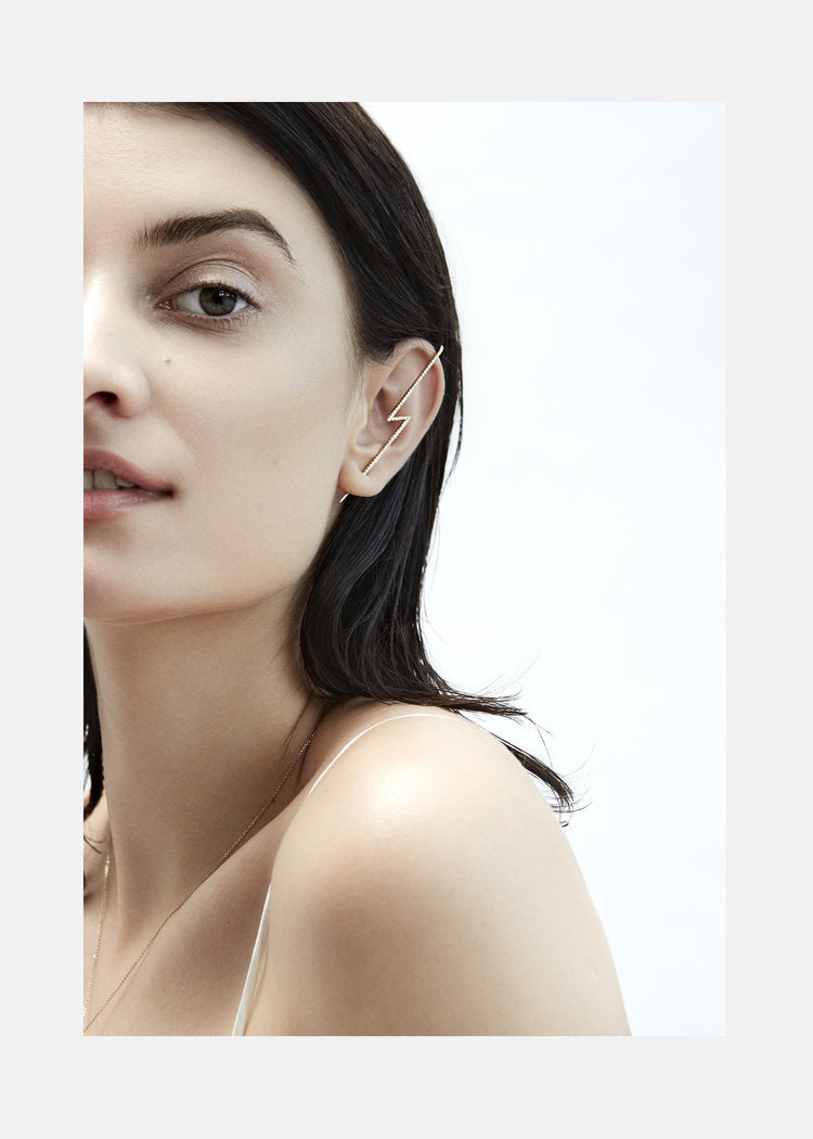 Flash Pavé Ear Pin