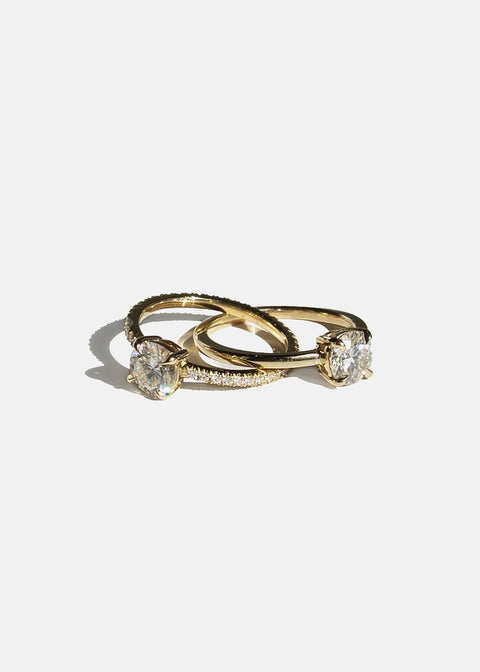 Brilliant Duét Ring