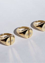Silver Cove Signet Ring
