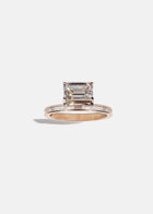 Emerald Diamond Peak Ring