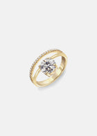 Diamond Sunset Pavé Ring