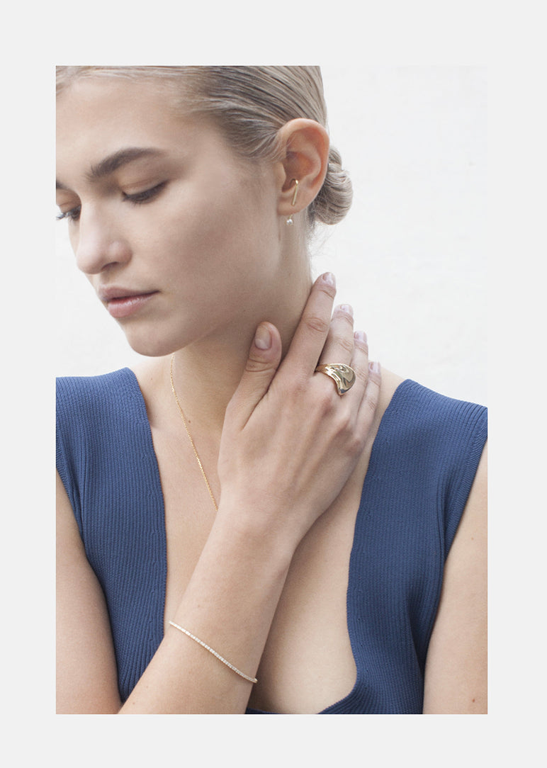 Petite Pearl Ear Pin