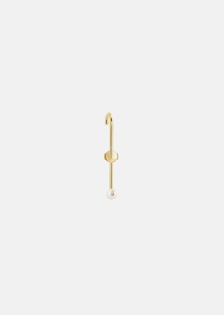 Petite Pearl Ear Pin